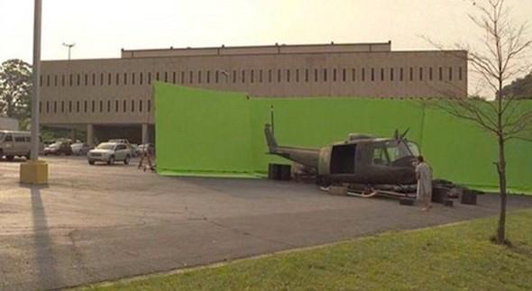 The Walking Dead    Gerek sahne grnts ise bu ekilde..