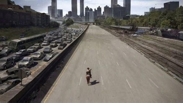 The Walking Dead    Dizide grdmz arabalar...