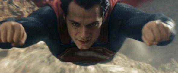 Man of stell    Filmde grdmz sahne byle ama...