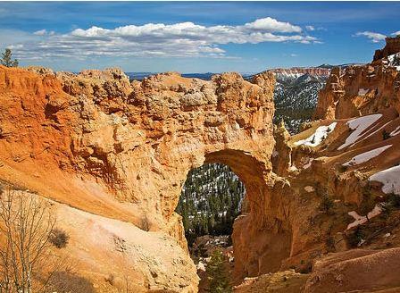 Bryce Canyon Doal Kprs (Utah ABD)  Bryce Kanyon&#8217;undaki en popler arklardan biridir Doal Kpr