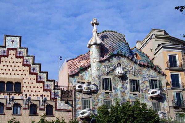 Casa Battlo (Barcelona, spanya)