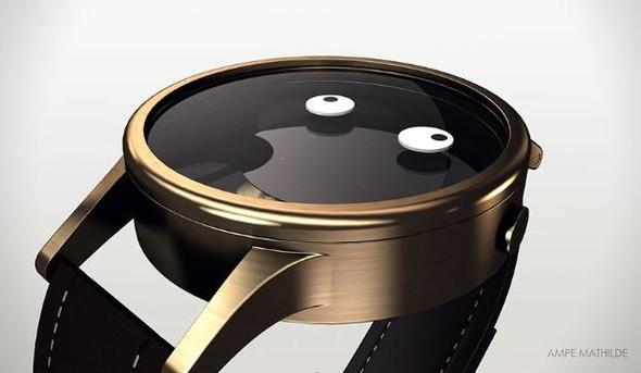 Bu saatin sol gz akrep, sa gz de yelkovan simgeliyor.