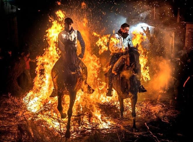 spanya'daki San Bartolome de Pinares kasabas