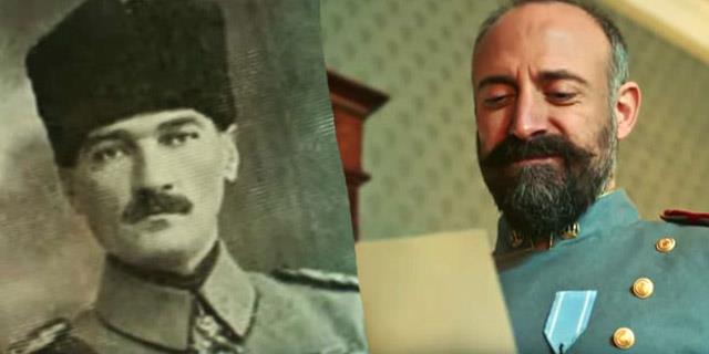 "Benim bu konudaki yazmdan sonra senarist uyanklk yapp Mustafa Kemal'le ilgili bir sahne tasarlam. Ancak senaryo balamnda hibir alakas yok."