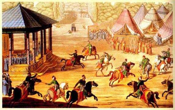 OSMANLI'NIN CRT AKI    Osmanl mparatoluu'nun msabaka eklinde oynanan en yaygn spor dal ciritti...