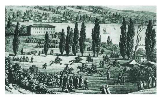 SEMBOLLER VE RENKLER BLE VARDI    Bu iki takmn formalar ve renkleri de vard. Lahanaclar yeil, Bamyaclar mvi kadifeden elbise giyerlerdi. Bu anlamyla Bizans&#8217;ta nasl Yeiller ve Maviler varsa Osmanl'nn da Lahanaclar ve Bamyaclar vard.