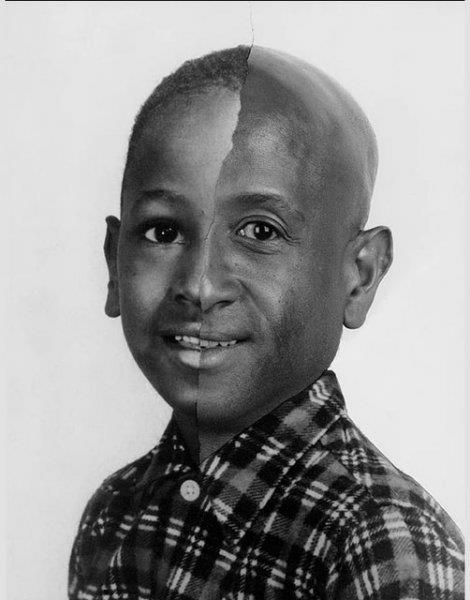 Dnyann en nemli sanat galerilerinde eserleri sergilenen Adams'n ektii fotoraflar, insanlarn ocukluk ve yallk fotoraflarn ayn karede birletiriyor.