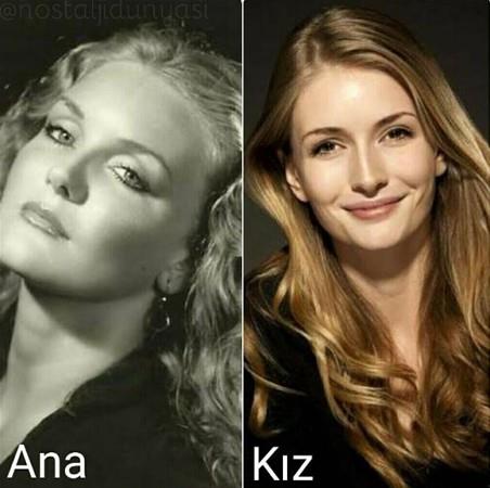 Suna Yldzolu ve kz Yasemin Allen