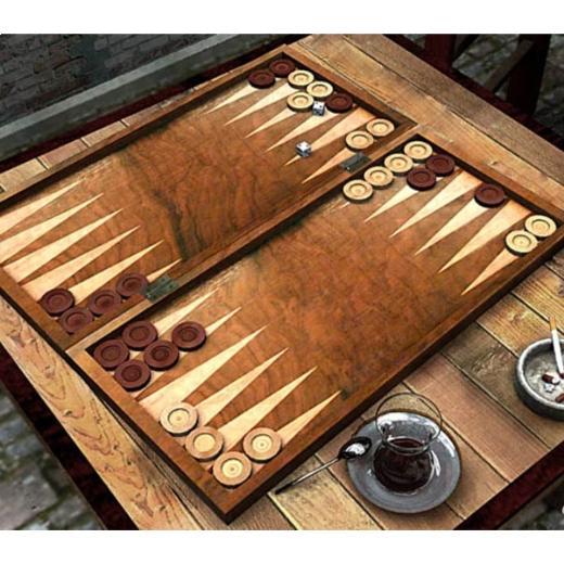 Tavla oynamay rendiysen, dahas tm gn ay ve nargile iip tavla oynamakla harcadysan