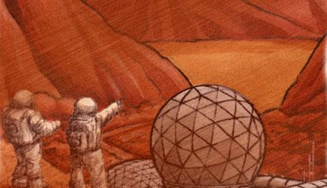 2183-Mars&#8217;taki koloni nkleer ulus haline geliyor ve Dnya&#8217;dan bamszlk istiyor. (ABD&#8217;nin ngiltere&#8217;den bamszlk istedii tarzda&#8230;)