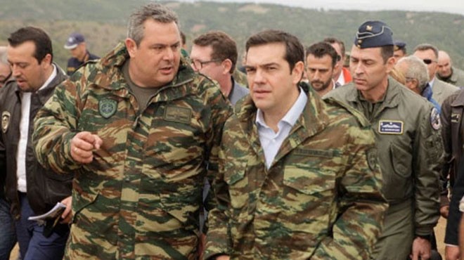 2015'te savunma harcamalarn ksma vaadiyle seimlerden birinci kan Aleksis ipras, yeterli ounluu elde edemedii iin Kemmenos'un partisiyle ittifak yapmak zorunda kalmt.