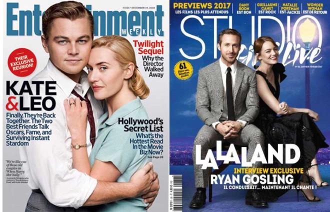 En nl Hollywood dergilerine kapak oldular.