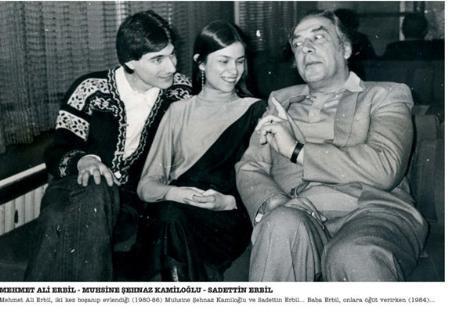 Mehmet Ali Erbil,iki kez evlenip boand Muhsine Kamilolu ve Sadettin Erbil...