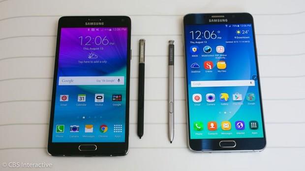 16- Samsung Galaxy Note 5  <p>  5.7 in ekran