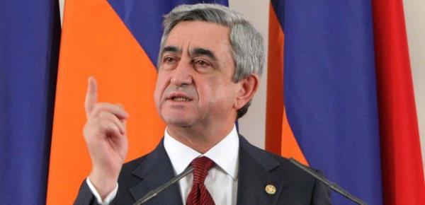 <p><b>Ermenistan Devlet Bakan Serj Sarkisyan</b></p>  54 yanda, 2008