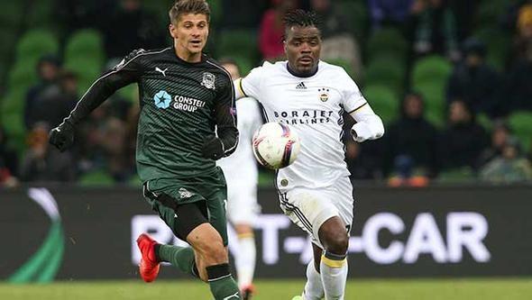 * Emenike'yi Krasnodar seyircisine alklatmak iin kard bence<p>    * Emenike bu seferde yeni sa stili ile bizim gzmz boyamaya kalkt