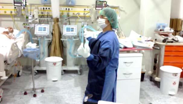 ANTALYA'da zel bir hastanenin youn bakm nitesi...