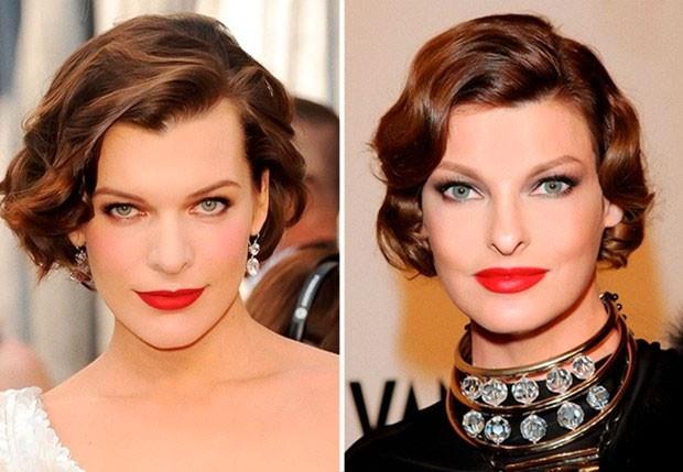 Milla Jovovich ve Linda Evangelista