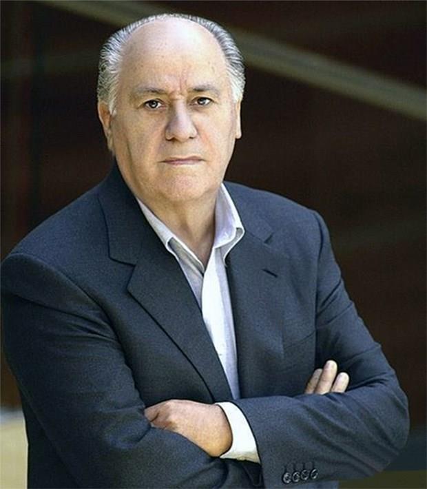 4- Amancio Ortega (Inditex fashion group) 71.3 milyar dolar