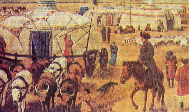 Trklerde Nevruz   <p>Trklerin (Gktrklerin) Ergenekon'dan demirden da eritip kmalarn, baharn geliini, doann uyann temsil eder. Dou Trkistan'dan Balkanlara kadar tm Trk kavimleri ve topluluklar tarafndan, M 8. yzyldan gnmze kadar her yl 21 Mart'ta kutlanr.