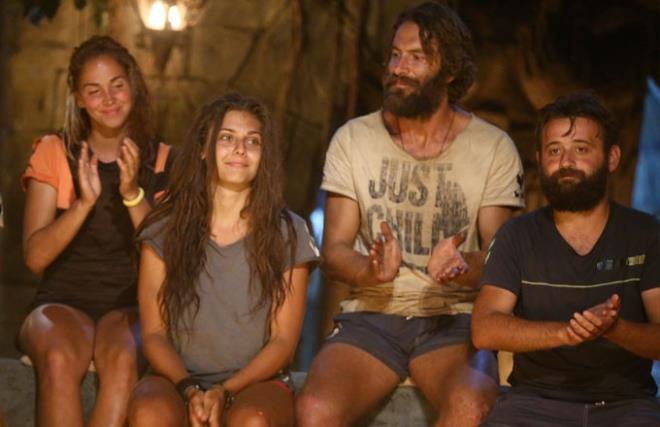 Cumartesi gn ilk dokunulmazlk oyununu kaybeden gnlller takmnda ada konseyinde iler beklendii gibi gitti. Konseydeki oylamada takm performans yerlerde olan Erdi nver'in ismini verdi. Bireysel dokunulmazl kazanan Tue ise beklenen ismi aklad. Gnlller takmn birbirine katan Berna Keklikler ikinci eleme aday oldu.