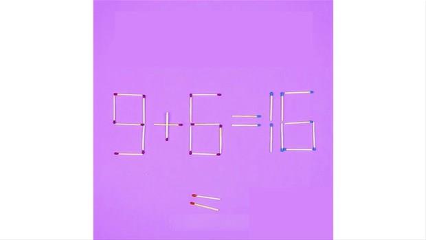 Doru cevab oluturmak iin fazladan 2 kibrit ekleme hakknz olsa nasl yapardnz?