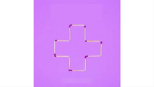 Sadece 3 kere kibritleri hareket ettirme hakknz var. Kibritlerden kutu ekli nasl yaparsnz?