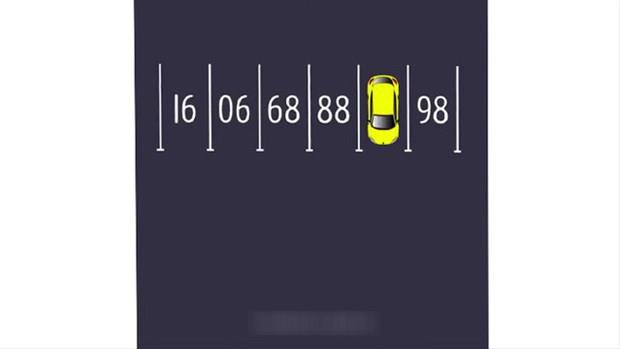 Sizce otomobil hangi say zerine park etmitir? (Kendinize bir sre belirleyin ve tahminde bulunun)