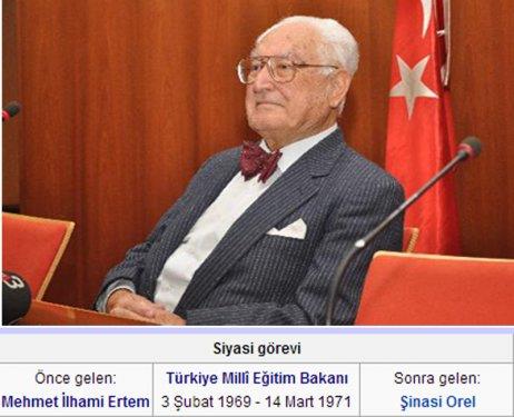 Cumhuriyetten bu yana Milli E�itim Bakanlar�