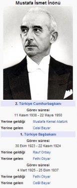 Cumhuriyetten bu yana Milli E�itim Bakanlar�