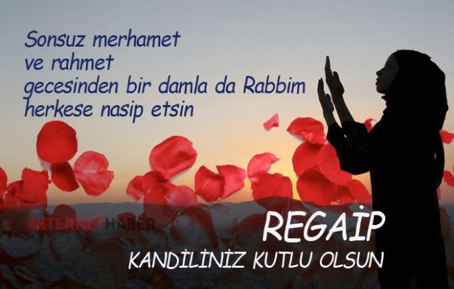 Regaip kandili resimli mesajlar : Bin damla serpilsin yreine, bin tatl mutluluk dolsun gnlerine, binbir hayalin gerekleri bulsun, her trl dualarn kabul olsun, kandilin mbarek olsun...