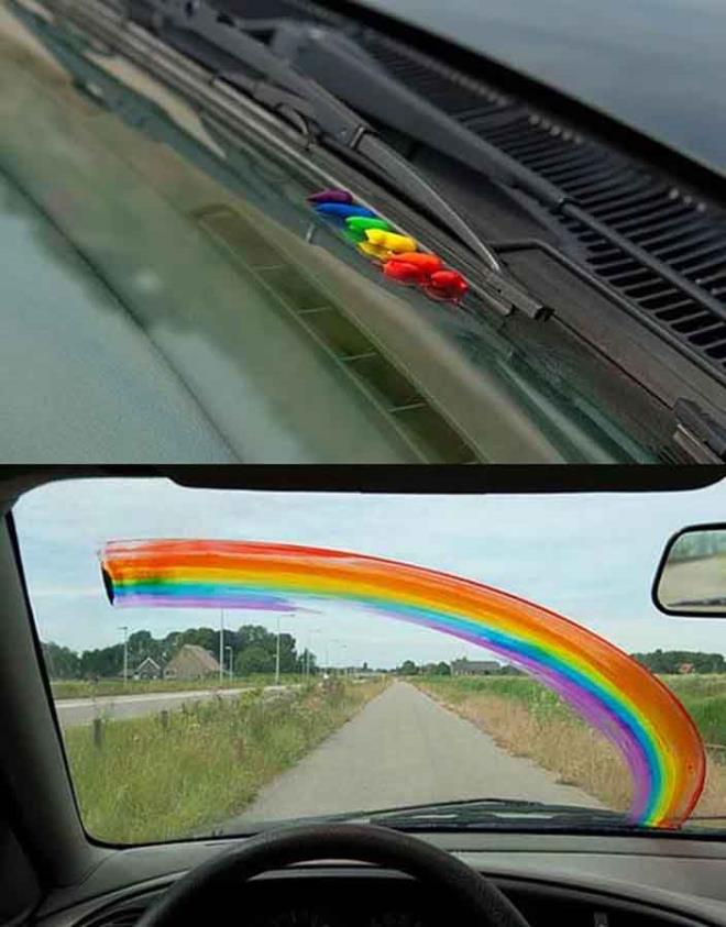 Valla bence bu ok renkli bir aka olmu &#128517;&#128517;