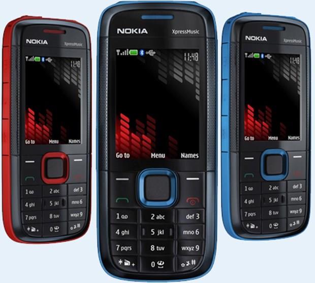 17- Nokia 5130<br>  Boyut: 107.5 x 46.7 x 14.8 mm