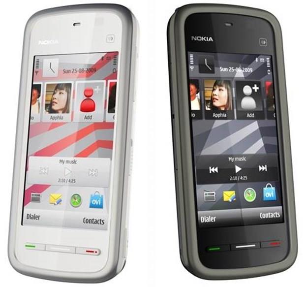 7- Nokia 5230<br>  360 x 640 piksel ekran znrl