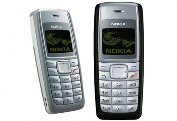 2- Nokia 1110<br>  380 saat bekleme sresi