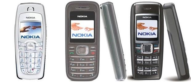 15- Nokia 6010<br>  Tek seferde 5.5 saat konuma