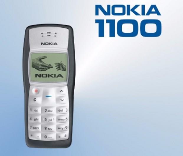 1- Nokia 1100<br>  4.5 saat konuma sresi