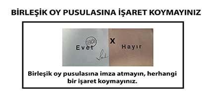 zerinde tercihe gre ayrlm blmleri belirgin bir ekilde ve zel olarak karalanm, izilmi veya iaretlenmi olan,