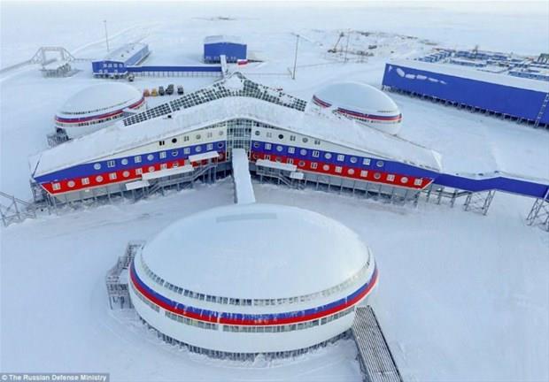 Rusya Savunma Bakanl, Arhangelsk Oblast'nda bulunan askeri sse ait fotoraflar paylat.