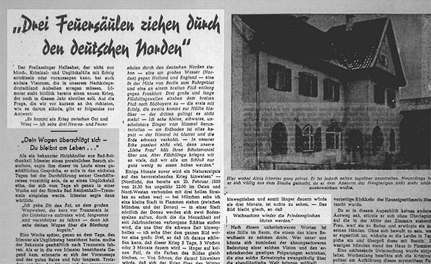 Alois Irlmaier Irlmaier, nc dnya sava hakknda kehanetlerde bulunan sradan bir Alman vatandayd.