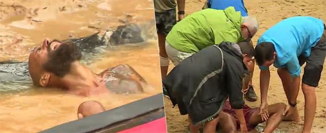 Survivor 2017'nin 2 Mays Sal akam yaynlanan blm iletiim dl oyununda Serhat Akn'la karlaan Anl, havuza atladktan sonra sudan kamad. Dr. Metin Ku'un mdahalede bulunduu Anl oyuna devam edemedi.