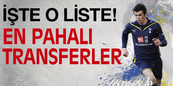 <p><b>te o Liste - En pahal transferler </b></p>