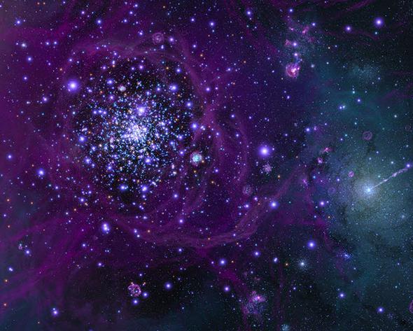 Uzaya baktnzda grdnz sadece uzay deil, aslnda bir zaman tnelidir. rnein u an Dnya'dan 65 milyon k yl uzakta olan bir uzayl Dnya'y seyrediyor olsayd, byk olaslkla u an dinozorlar gryor olurdu.