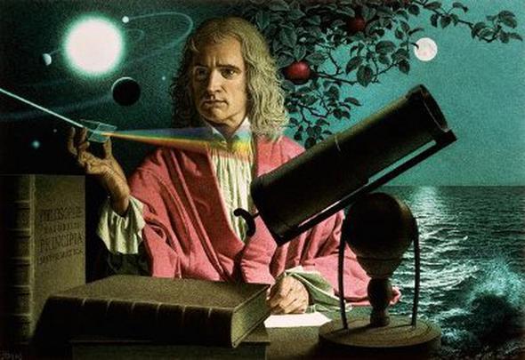 Yer ekimi Kanunu'nu bulan Isaac Newton dnyann sonunun 2060 ylnda geleceini ngrmt.
