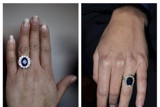 <p><b>Kate Middleton'n yz</b></p>  Cambridge Desi Kate Middleton'n nian yznn taklitleri 15 dolara satlyor