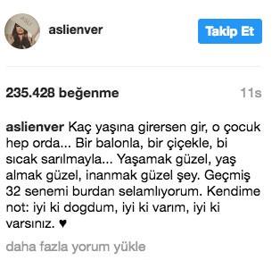 Ardndan bu notla birlikte oklu fotoraf paylam yapt.