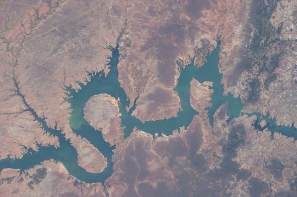 Brezilya'daki Sao Francisco Nehri, 15 Austos'ta fotoraflanmt. Bu nehrin kylar ayn zamanda Itaparica koruma alanna da ev sahiplii yapyor.