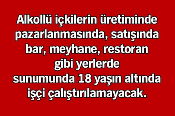 ki satnn yasaklanmasn dzenleyen maddesi, 9 Eyll Pazartesi itibariyle yrrle girecek.