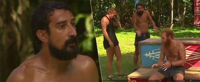 letiim dl oyununda Ogeday'a kaybeden Serhat Akn kenara gelince Sema ve Furkan'a sert tepki gsterdi.