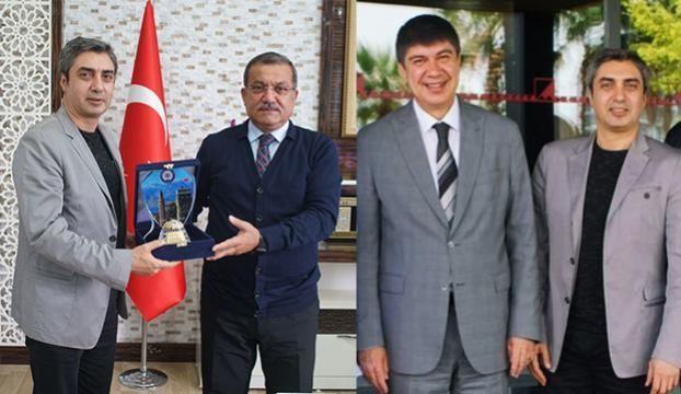 NECAT AMAZ'DAN ANTALYA'DA TEEKKR ZYARETLER<p>      Necati amaz "Kurtlar Vadisi Vatan" sinema filmi Antalya ekimleri sonras teekkr ziyaretleri gerekletirdi.